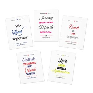 Inspirational Multi-Design Greeting Cards (5-Pack) — Leadership, Gratitude & Love Messages