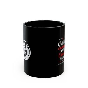 Gratitude Strengthens What Criticism Weakens Mug | Black Ceramic Coffee Cup